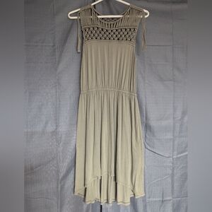 Miss Me Olive High Low Dress